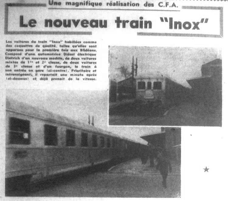 le train INOX